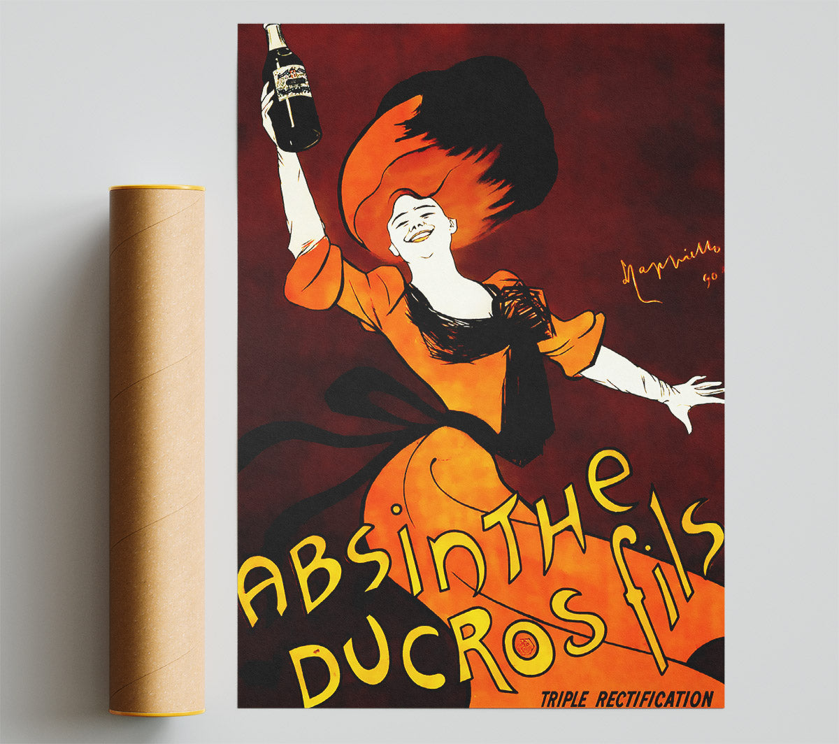 Absinthe Ducros Fils Poster