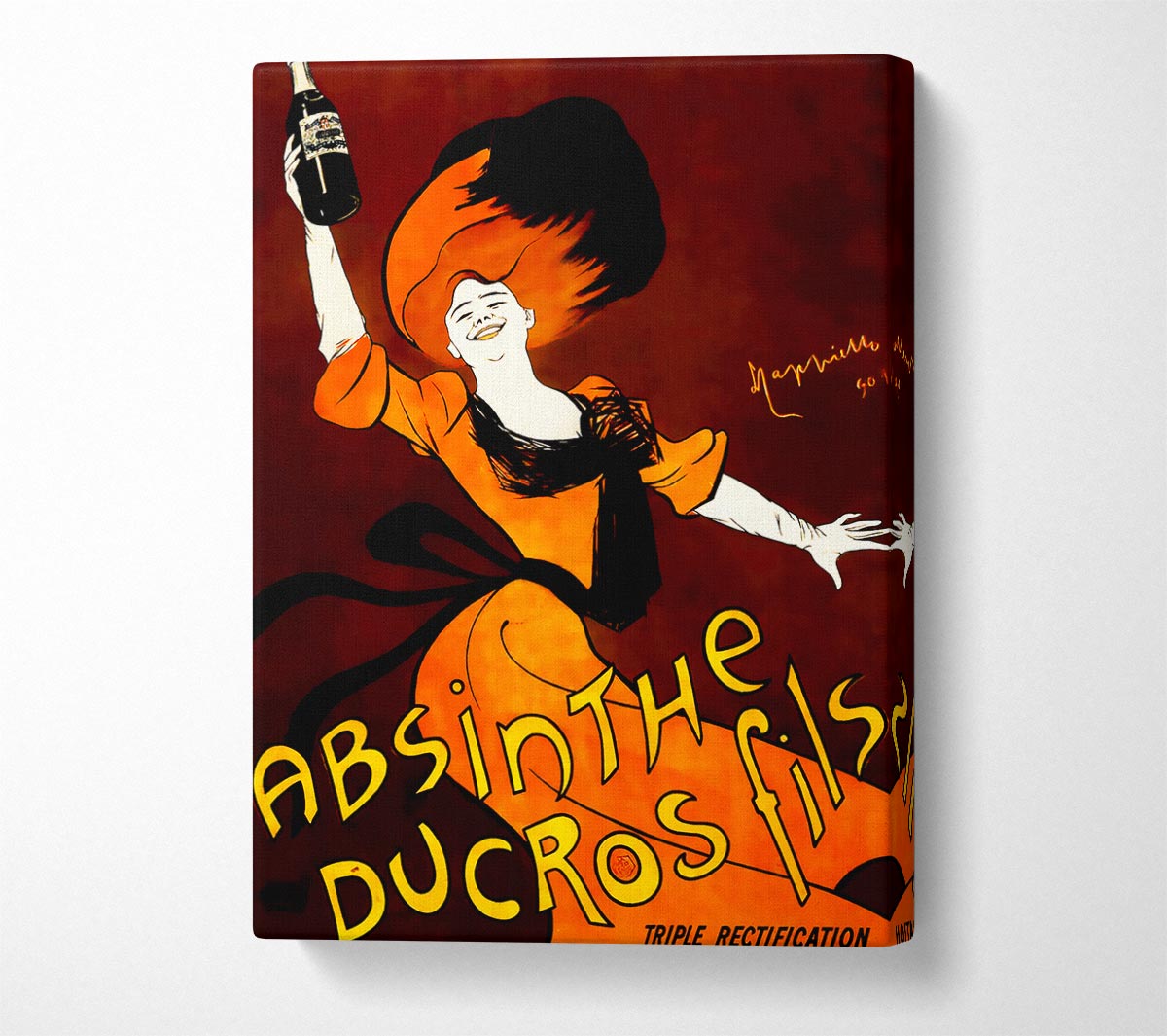 Absinthe Ducros Fils Canvas Art