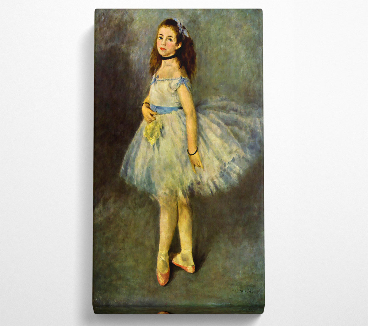 Renoir Ballet Dancer Canvas Wall Art