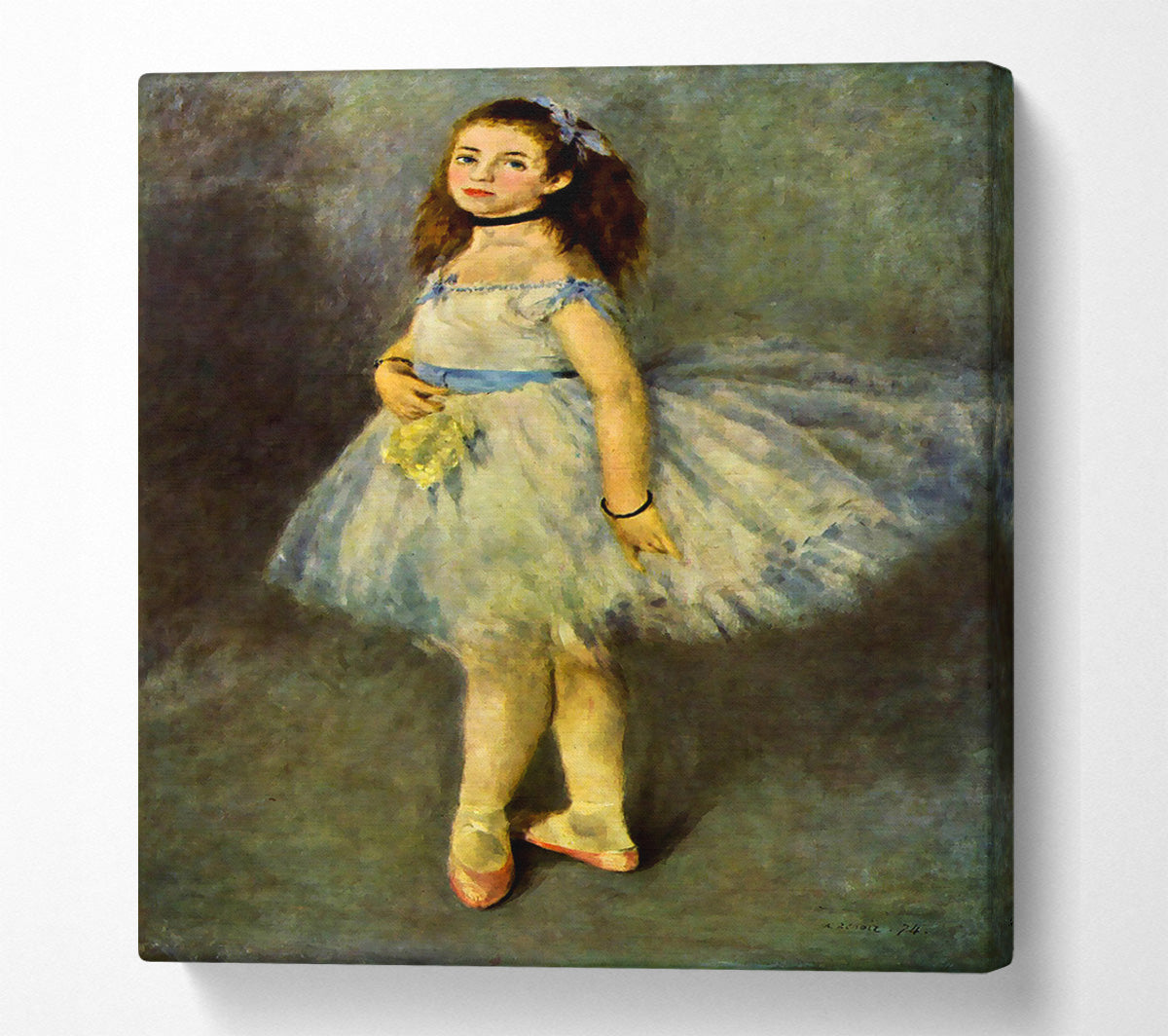 Renoir Ballet Dancer Canvas Wall Art