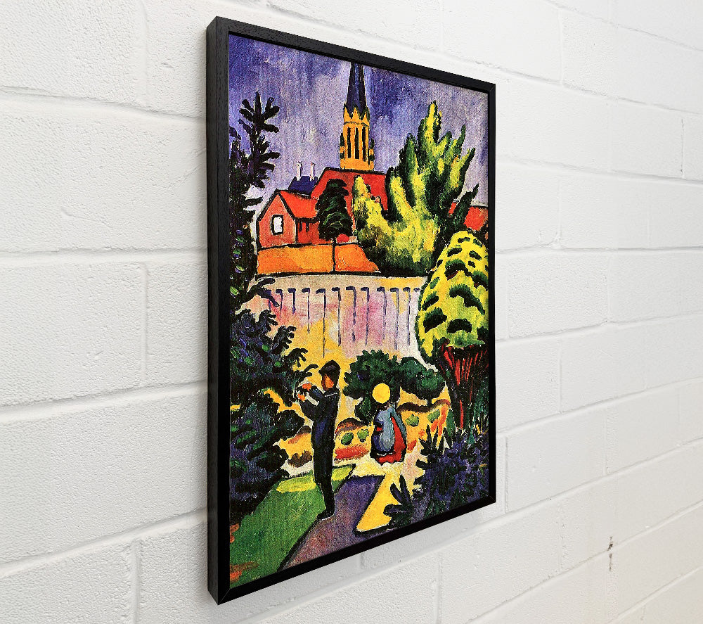 August Macke Children In The Garden