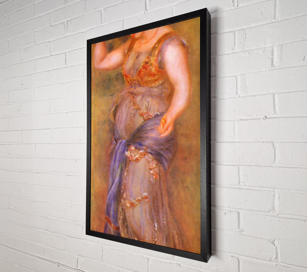 Renoir Dancer With Castanets Canvas Wall Art