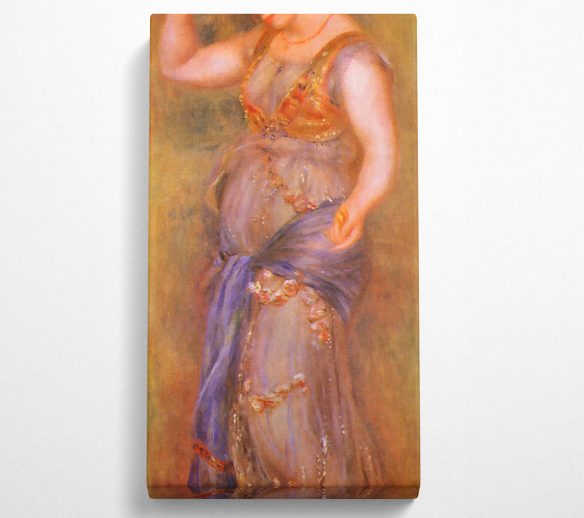 Renoir Dancer With Castanets Canvas Wall Art