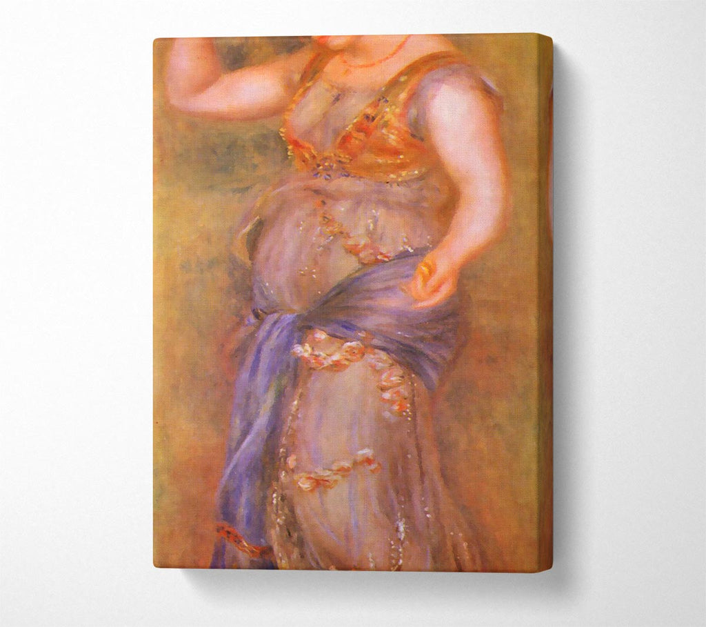 Renoir Dancer With Castanets Canvas Wall Art