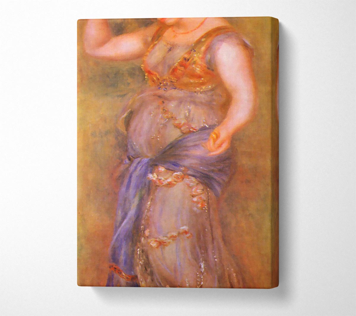 Renoir Dancer With Castanets Canvas Wall Art