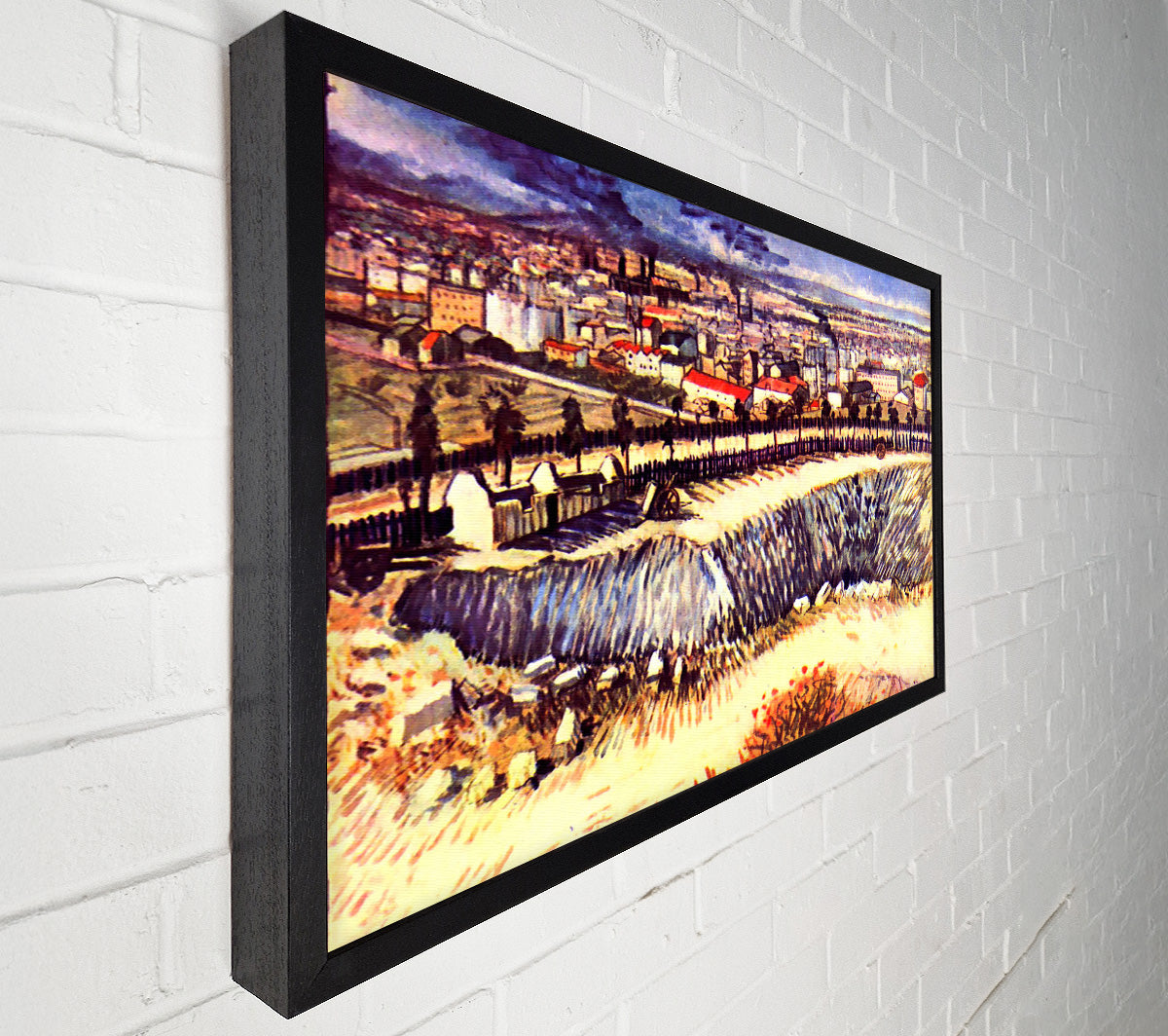 Van Gogh Factory Canvas Wall Art