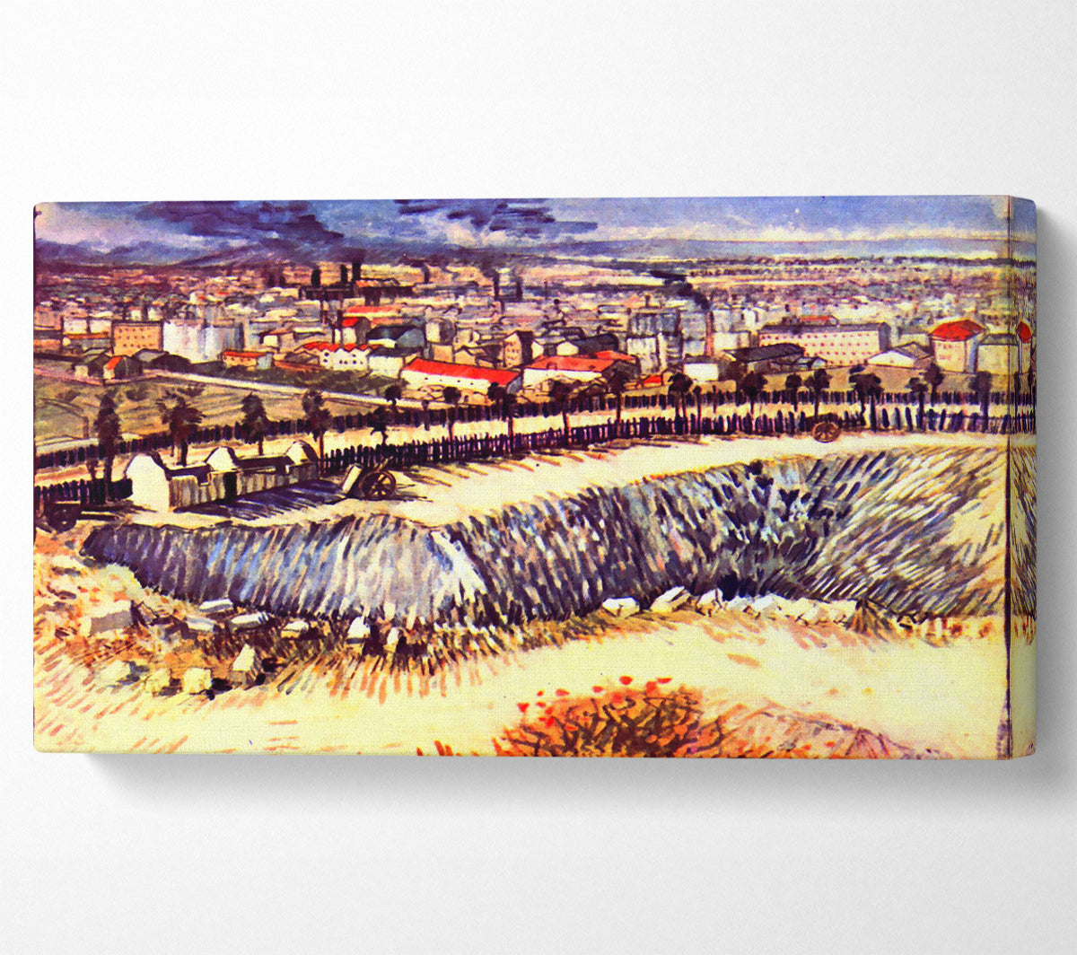 Van Gogh Factory Canvas Wall Art