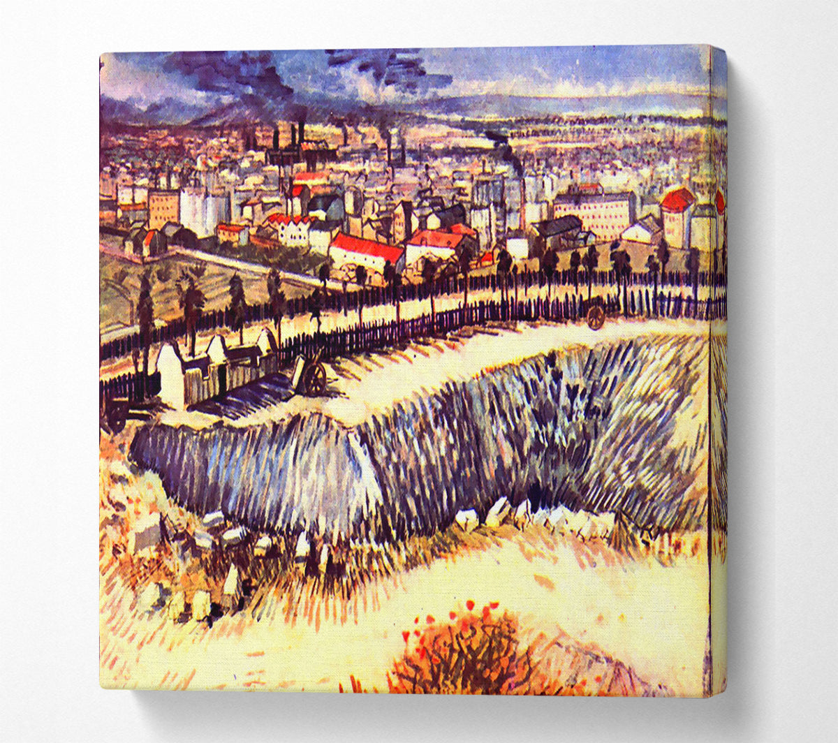 Van Gogh Factory Canvas Wall Art