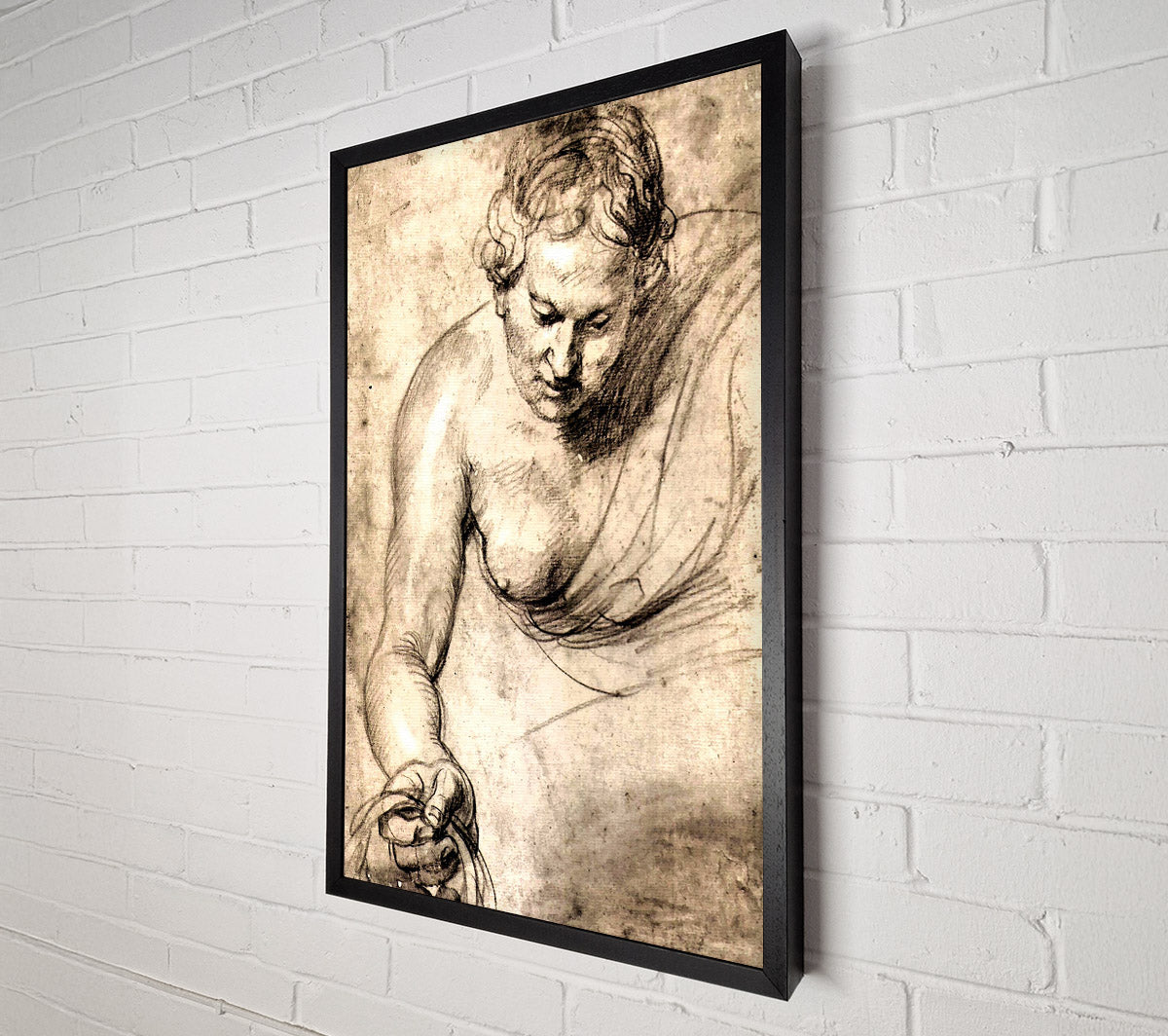 Rubens Female Figure Canvas Wall Art