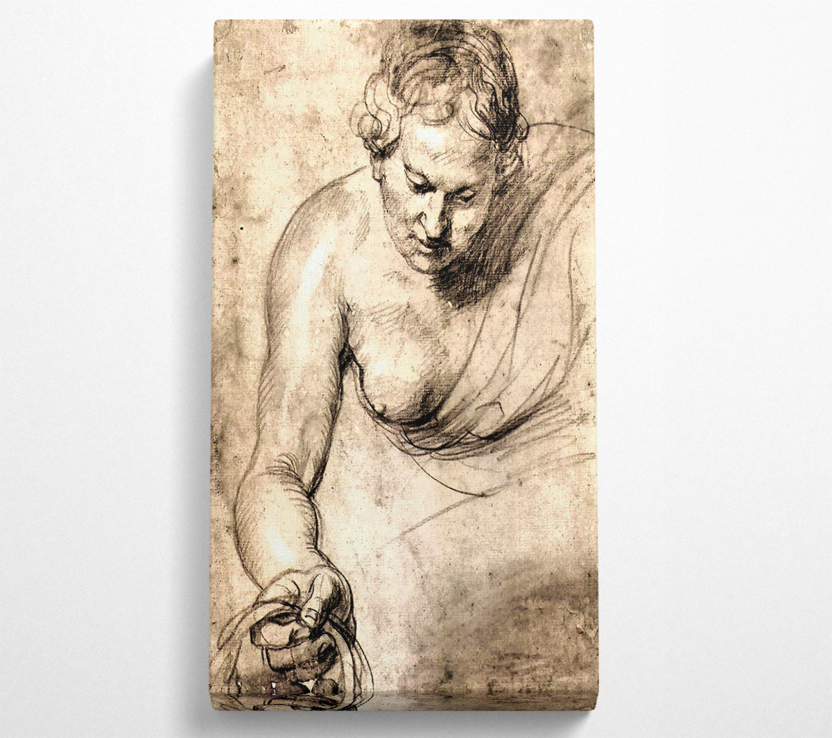 Rubens Female Figure Canvas Wall Art