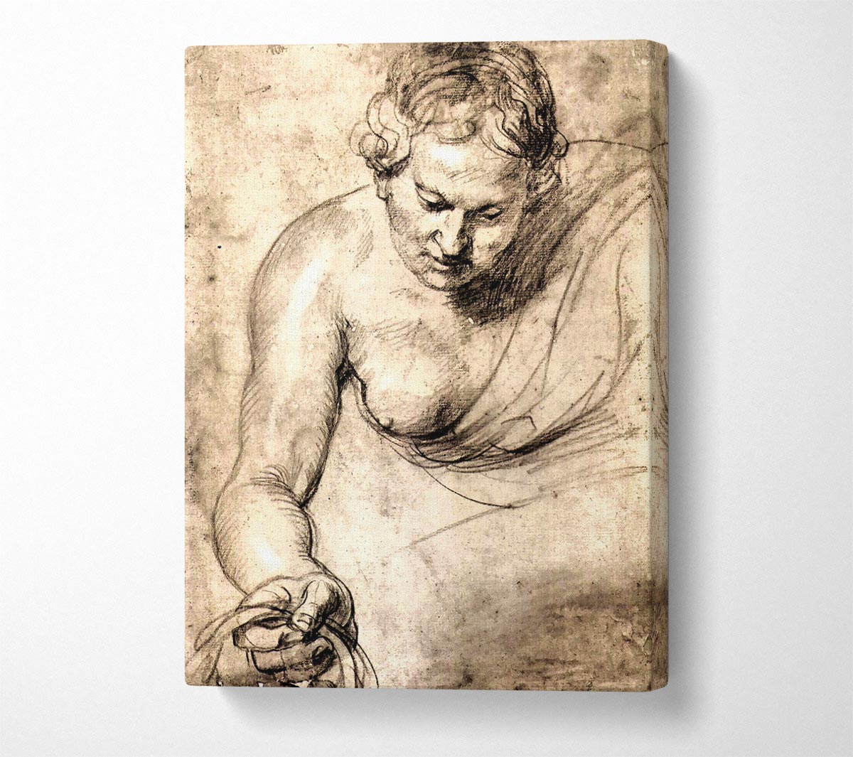 Rubens Female Figure Canvas Wall Art