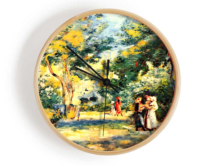 Van Gogh Figures In The Garden