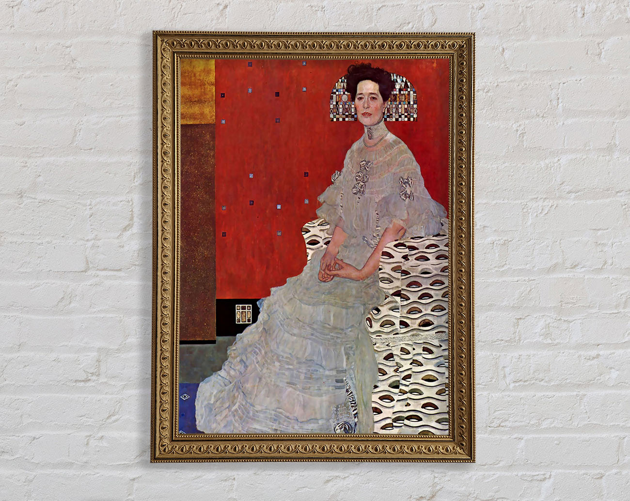 Klimt Fritza Reidler Framed Print