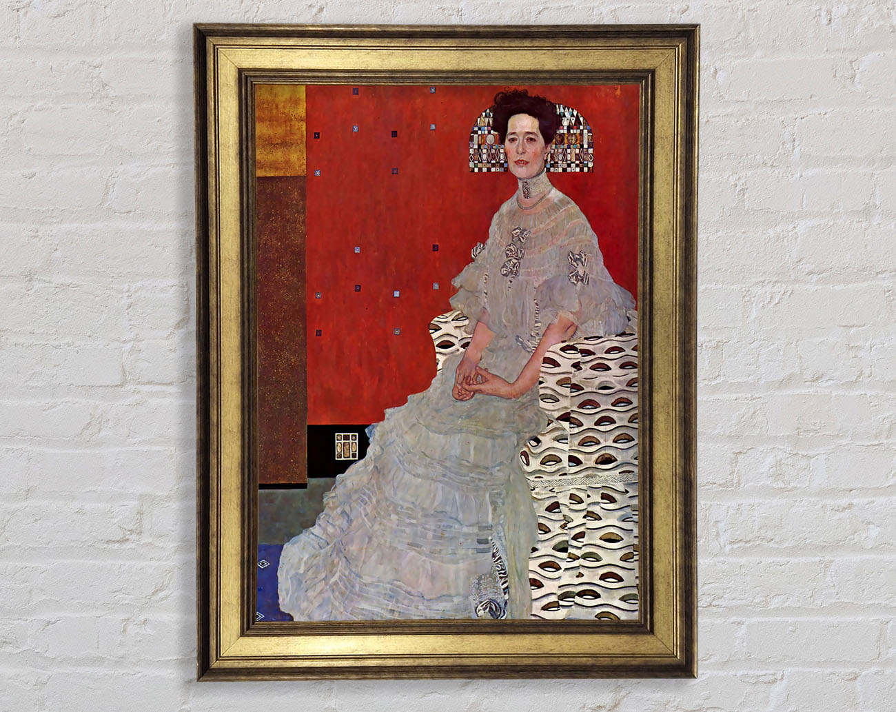 Klimt Fritza Reidler Framed Print