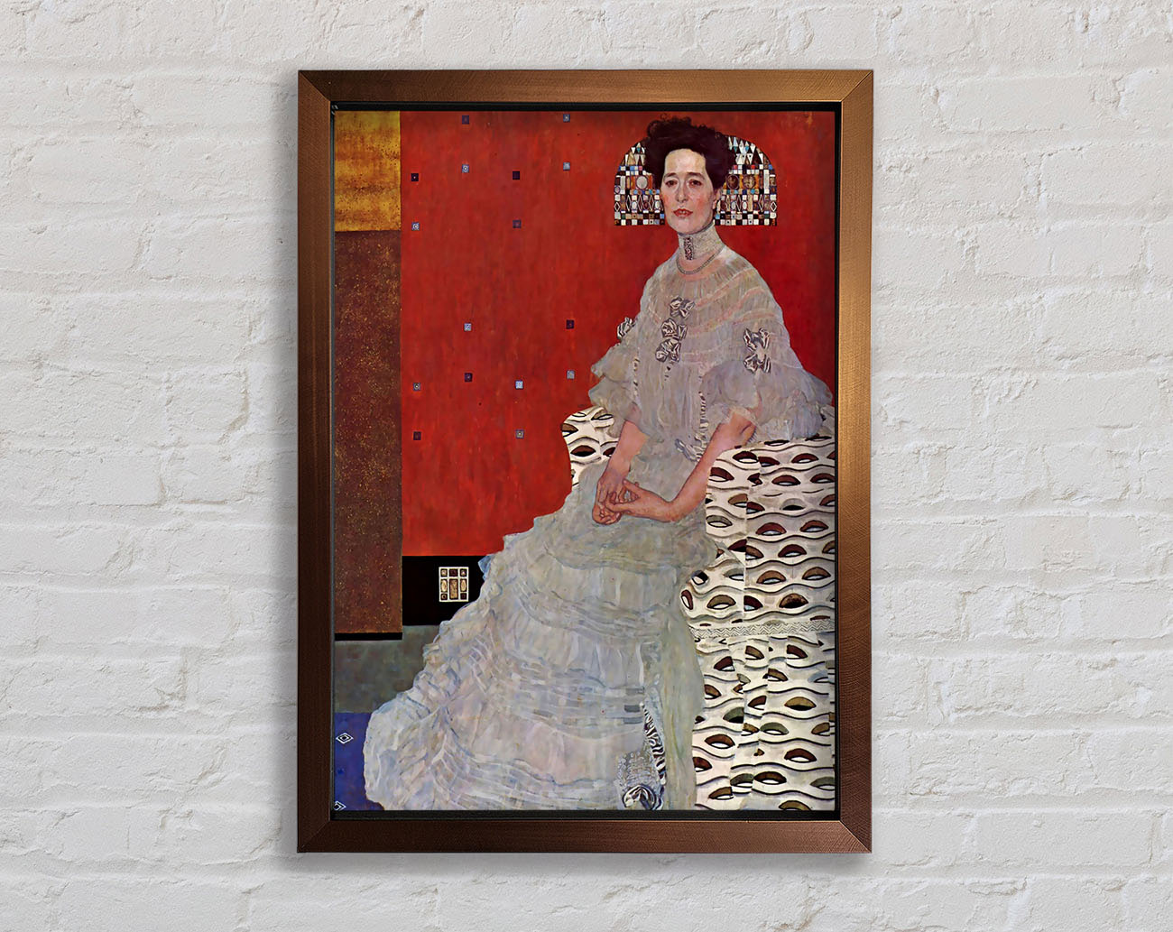 Klimt Fritza Reidler Framed Print