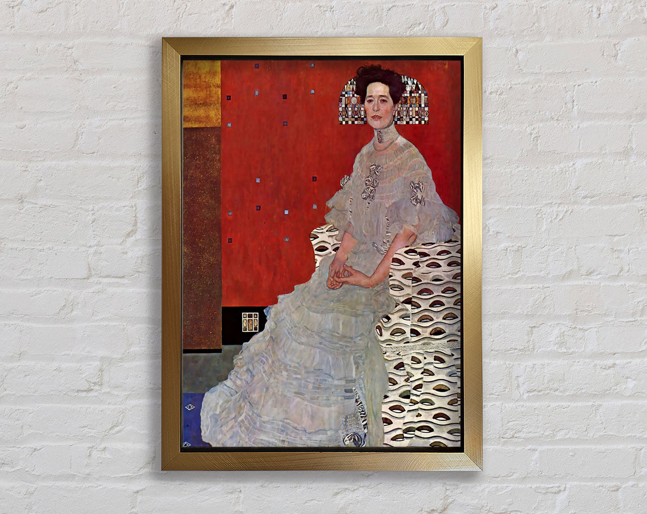 Klimt Fritza Reidler Framed Print