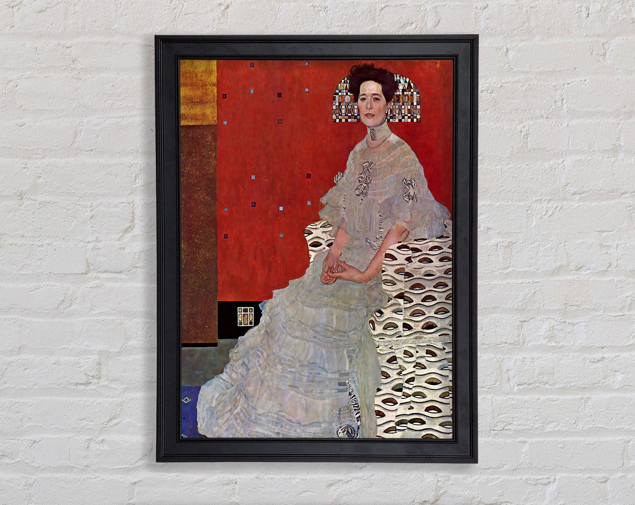 Klimt Fritza Reidler Framed Print