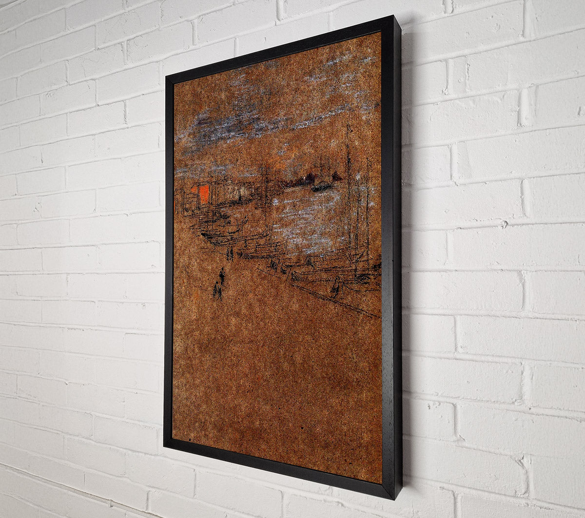 Whistler From The Cafe Orientale Canvas Wall Art