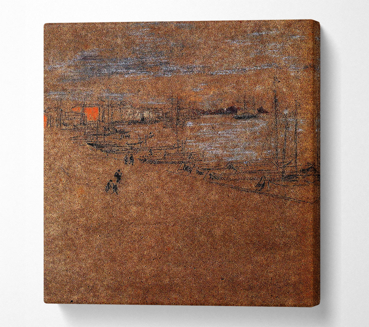 Whistler From The Cafe Orientale Canvas Wall Art