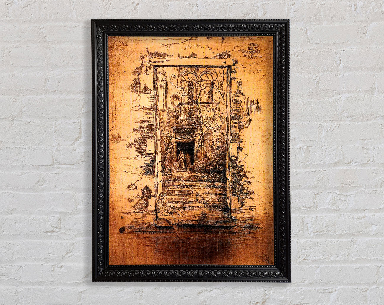 Whistler Garden Framed Print