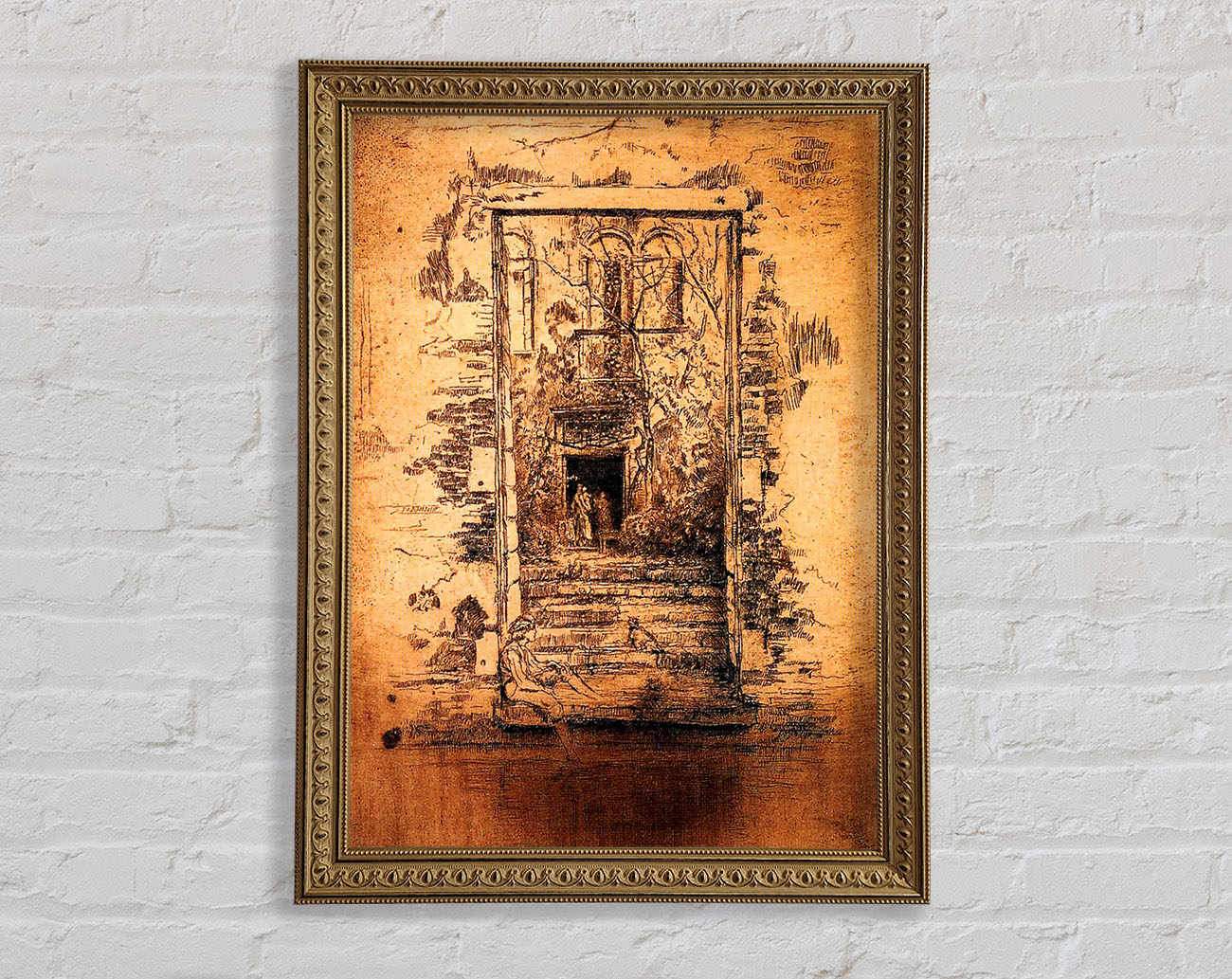Whistler Garden Framed Print
