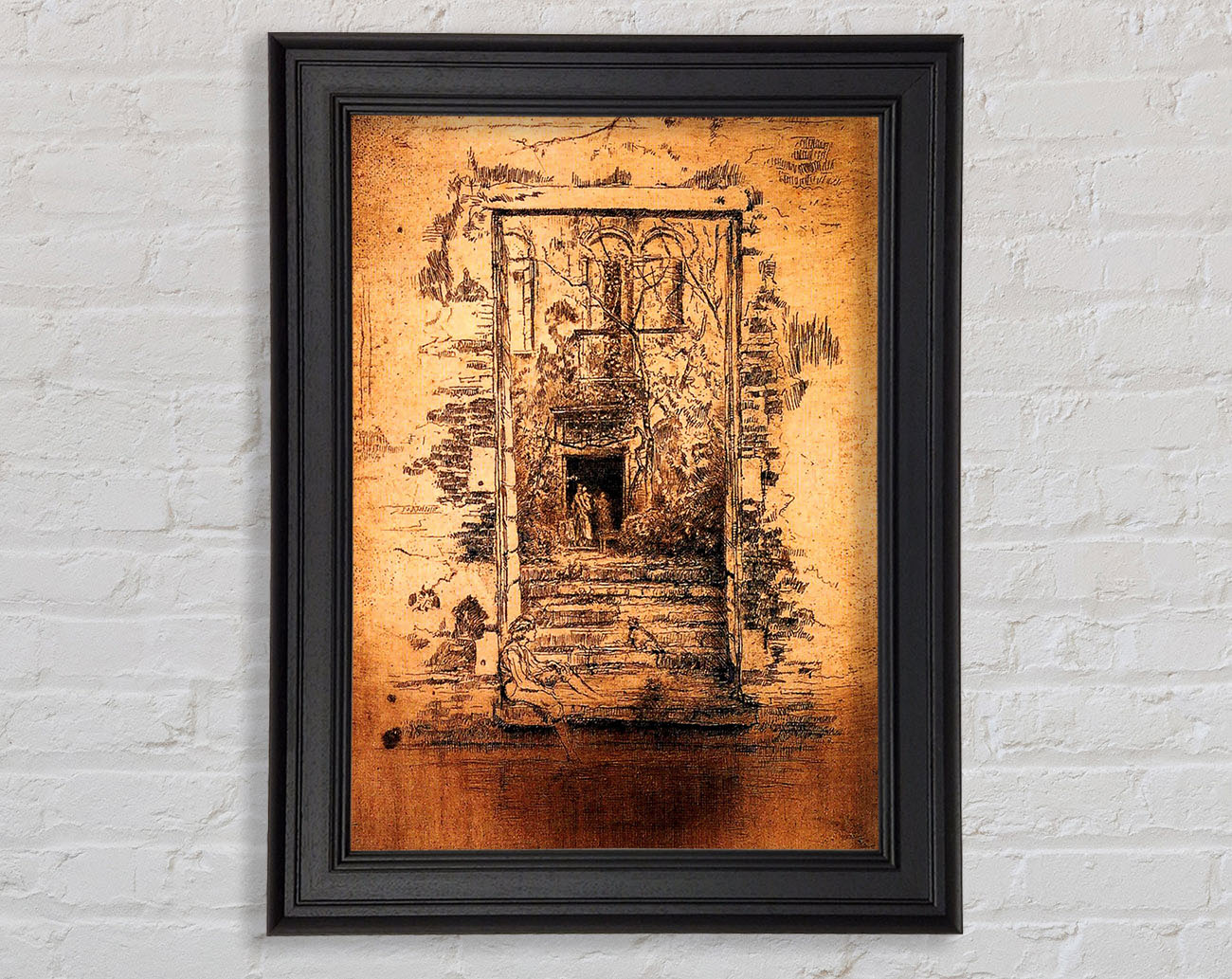 Whistler Garden Framed Print