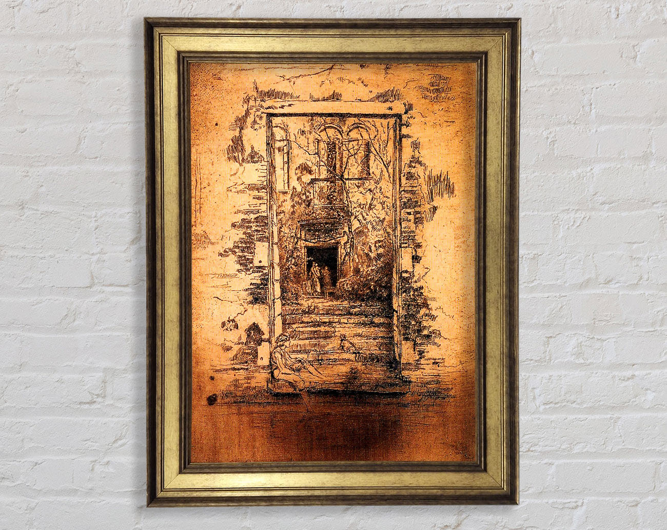 Whistler Garden Framed Print