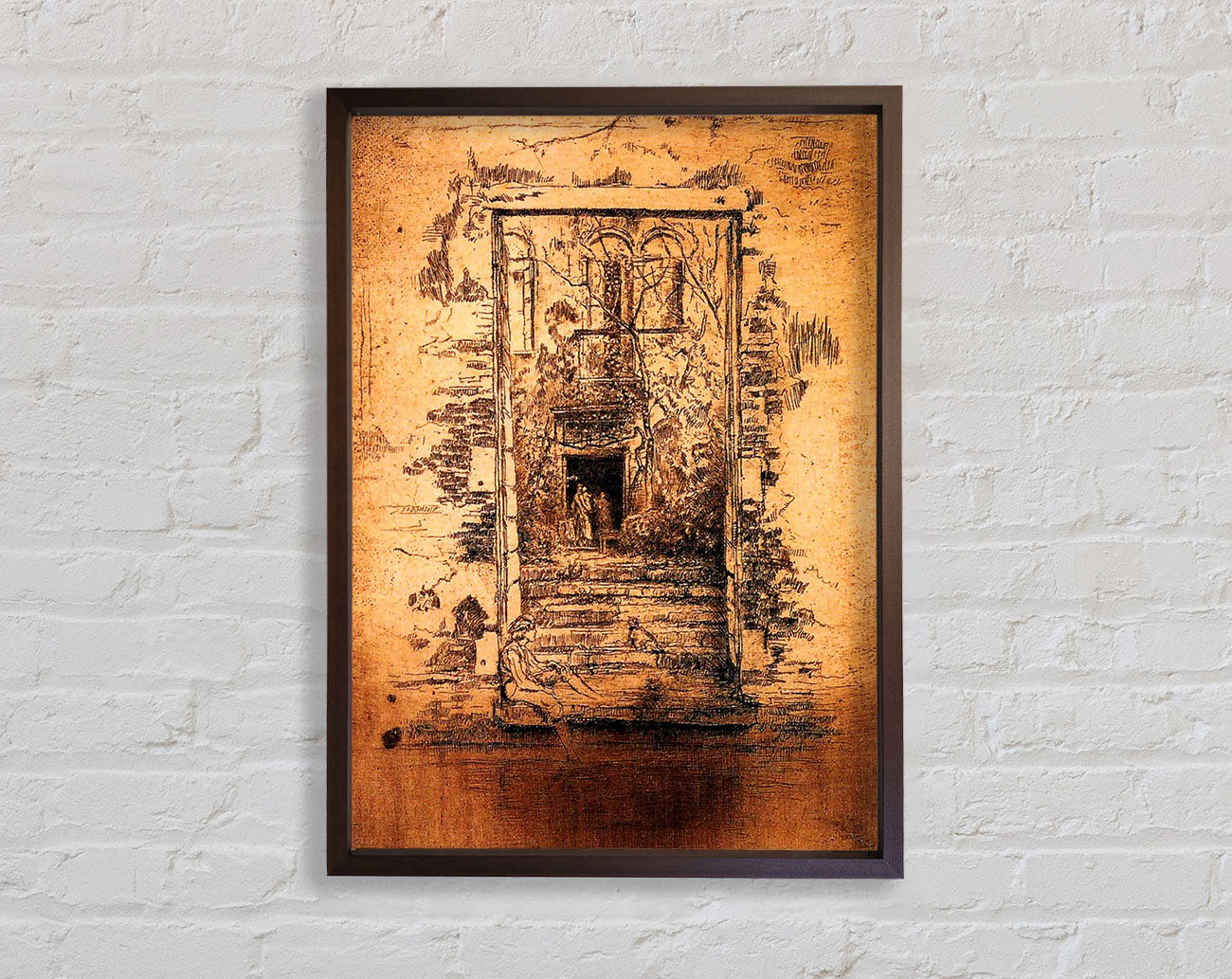 Whistler Garden Framed Print