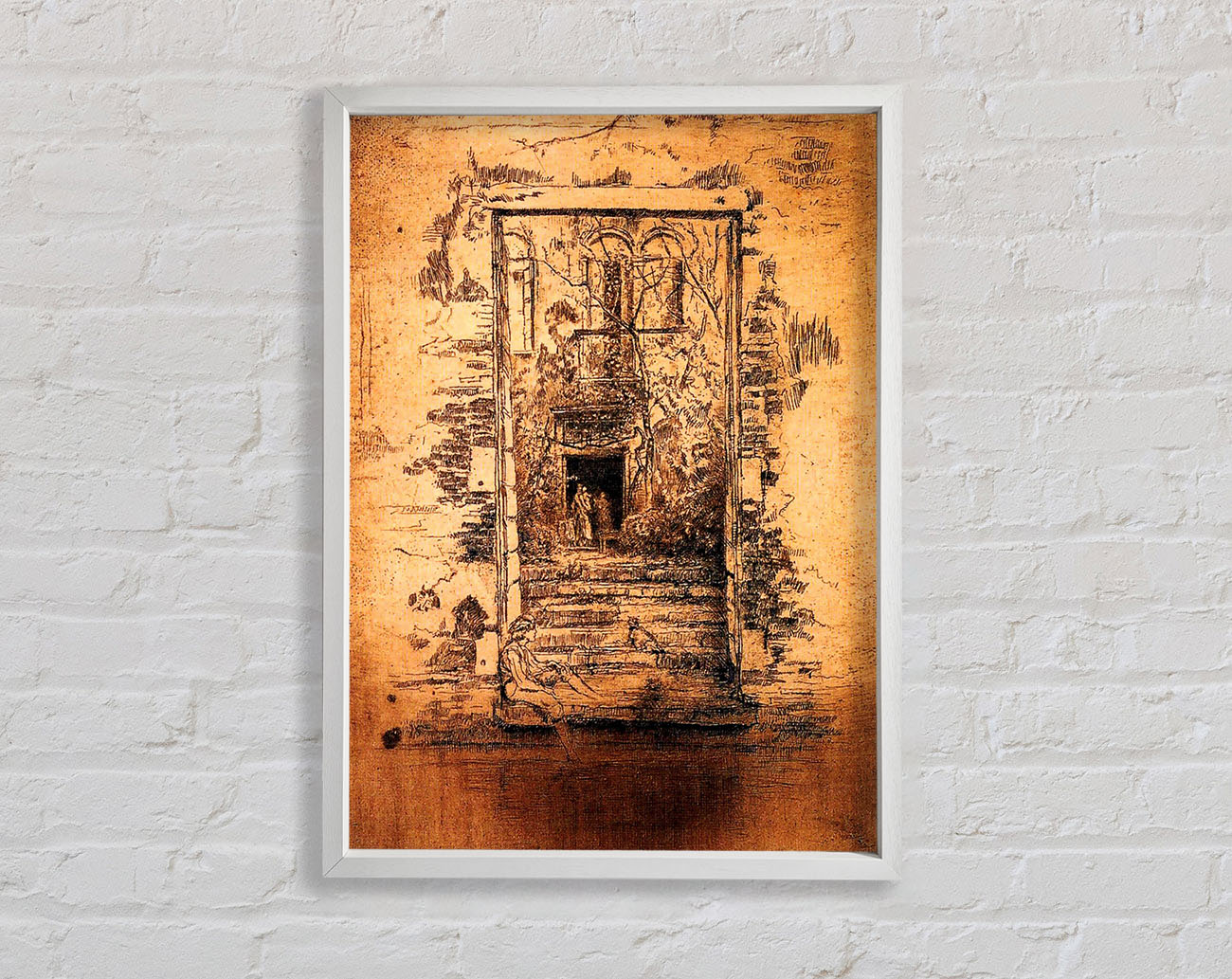 Whistler Garden Framed Print
