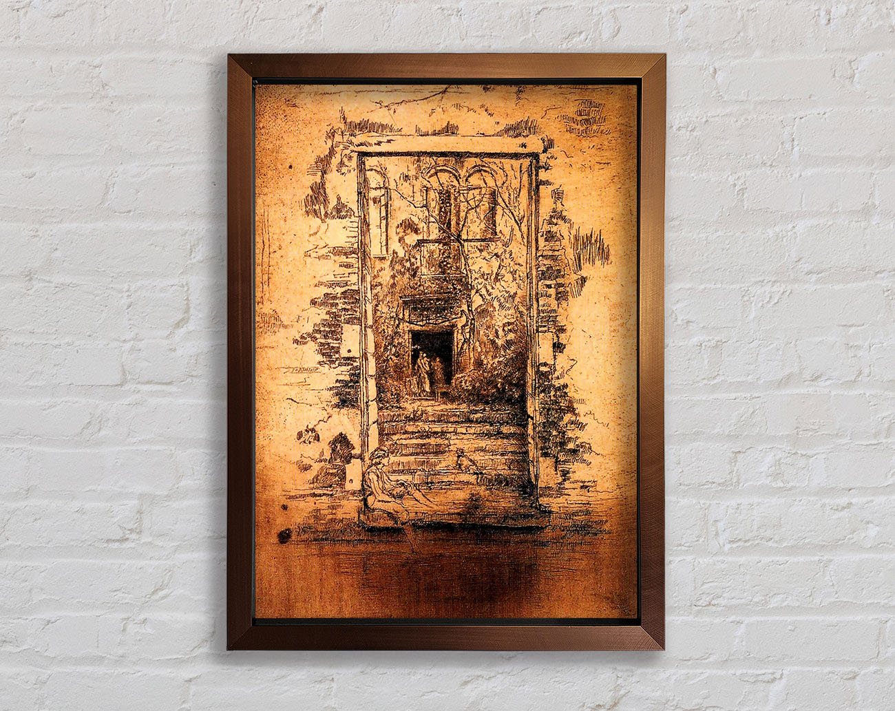Whistler Garden Framed Print