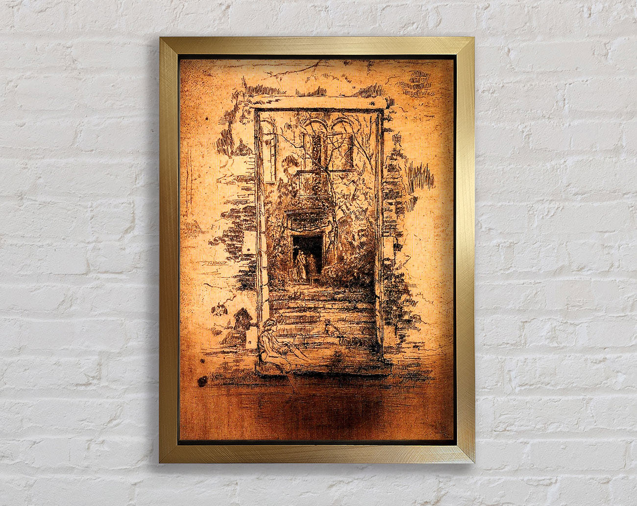 Whistler Garden Framed Print