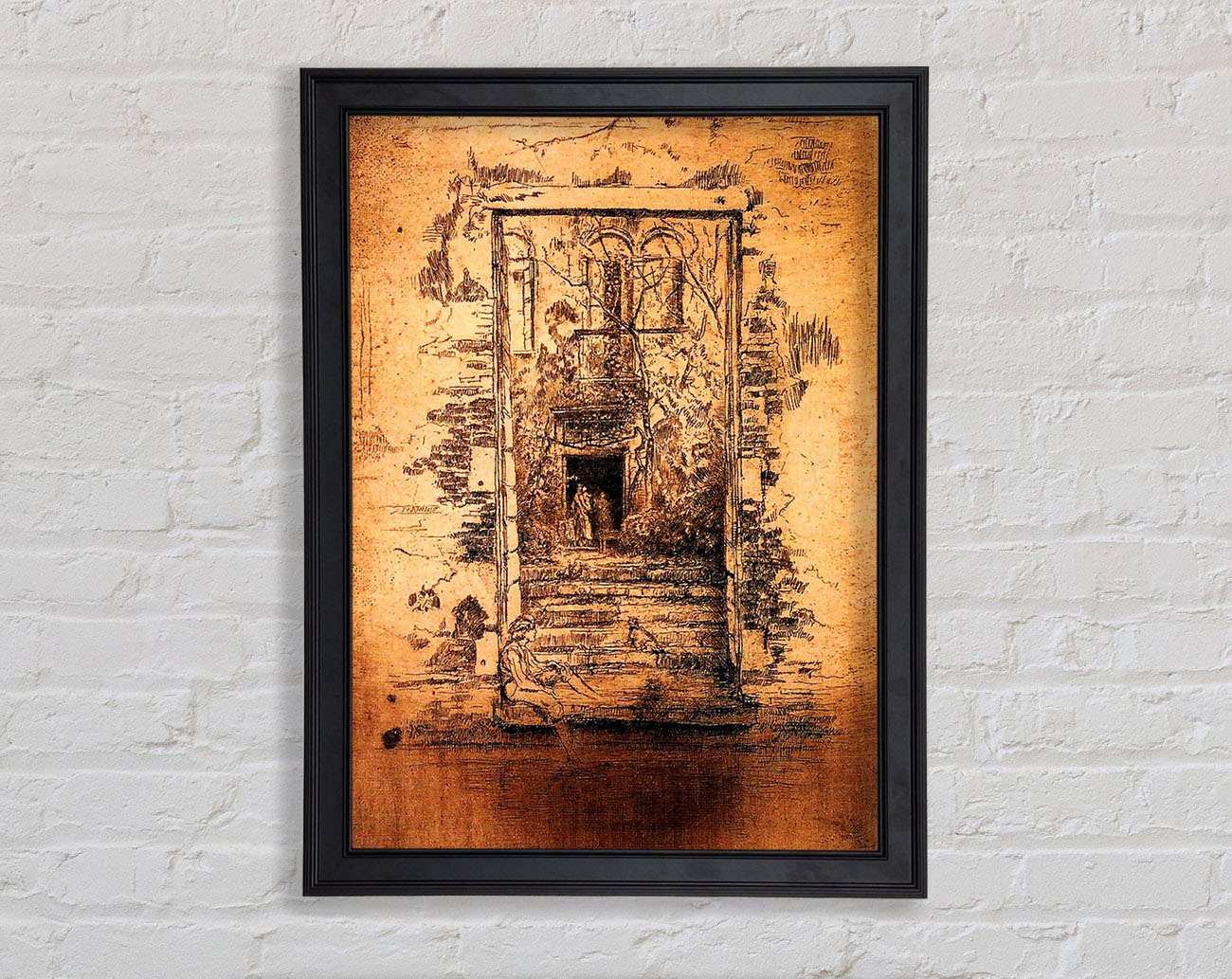 Whistler Garden Framed Print