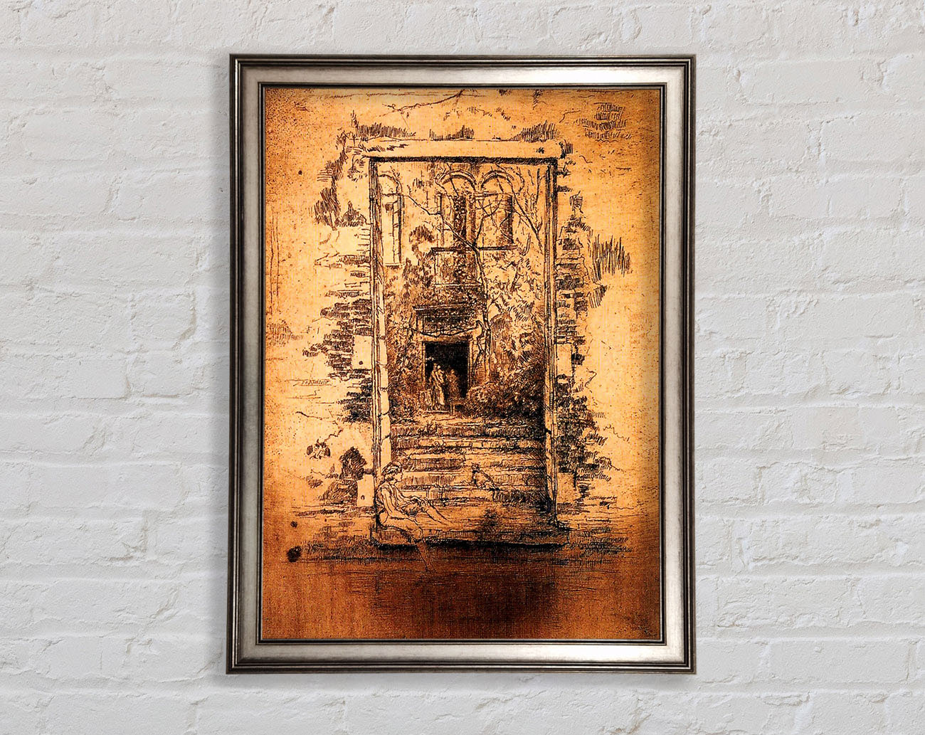 Whistler Garden Framed Print