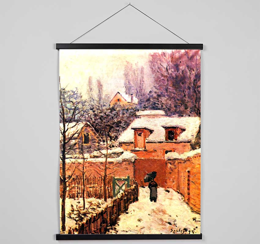 Sisley Garden In Louveciennes In Snow