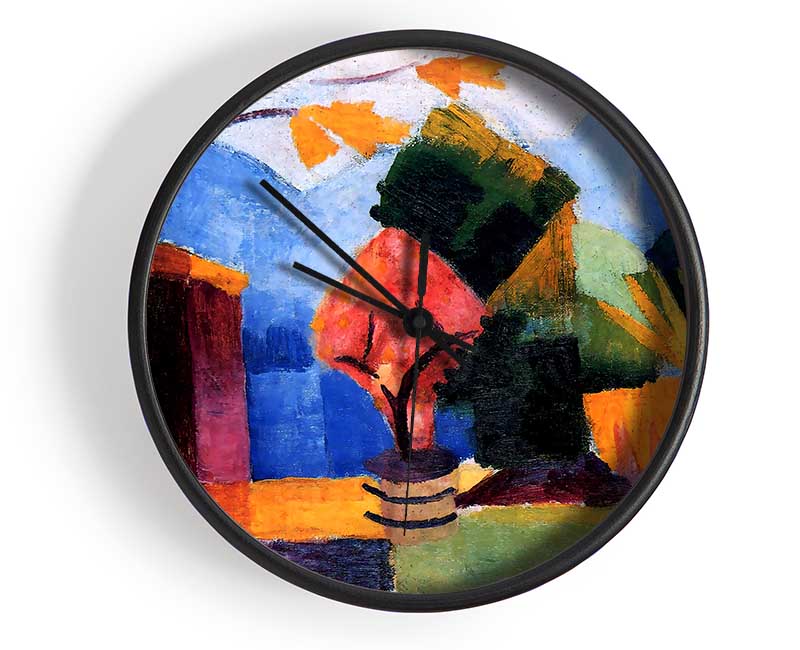 August Macke Garden On The Lake Of Thun