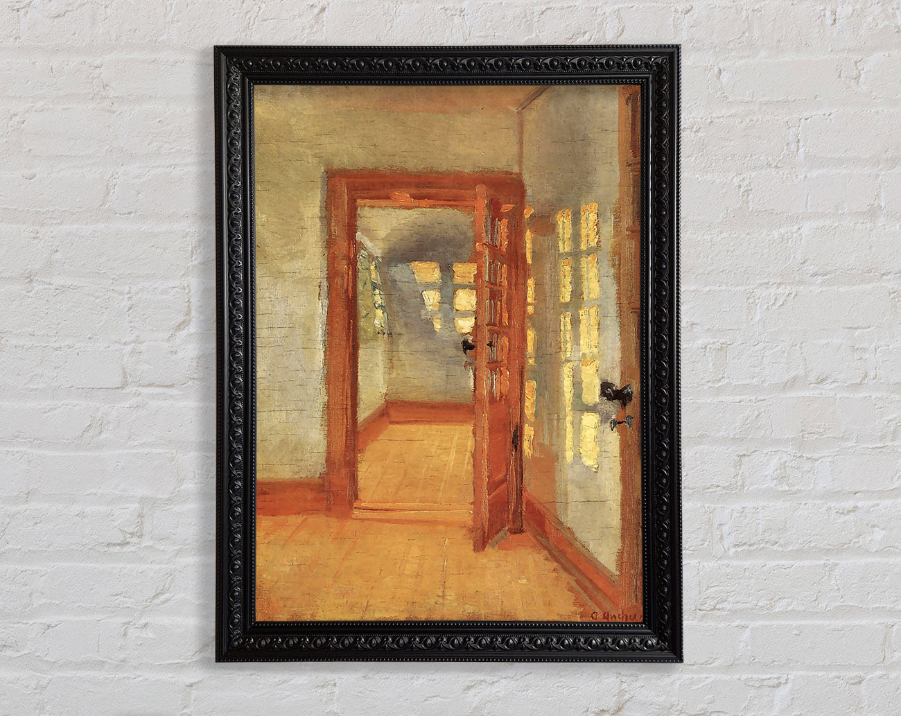 Anna Ancher House Framed Print