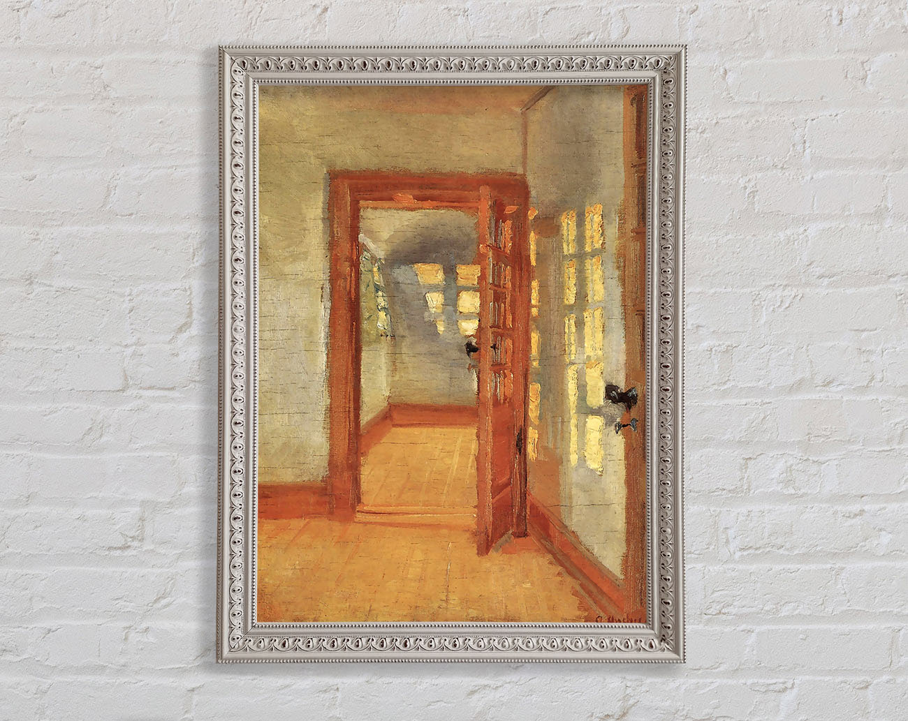 Anna Ancher House Framed Print