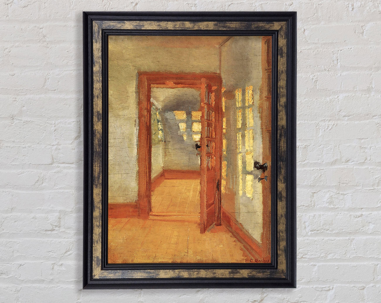 Anna Ancher House Framed Print