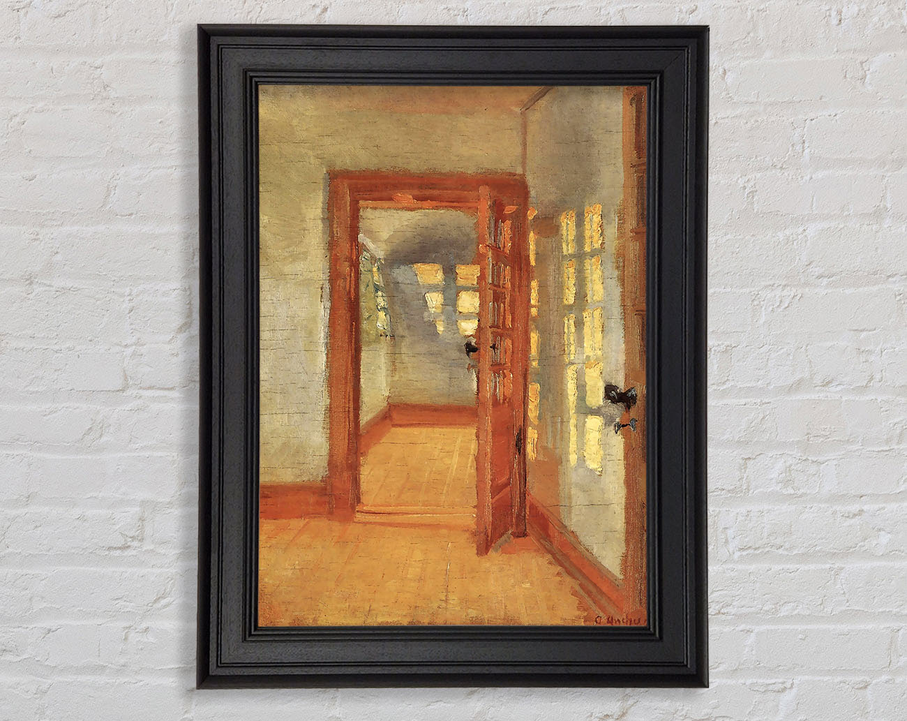 Anna Ancher House Framed Print