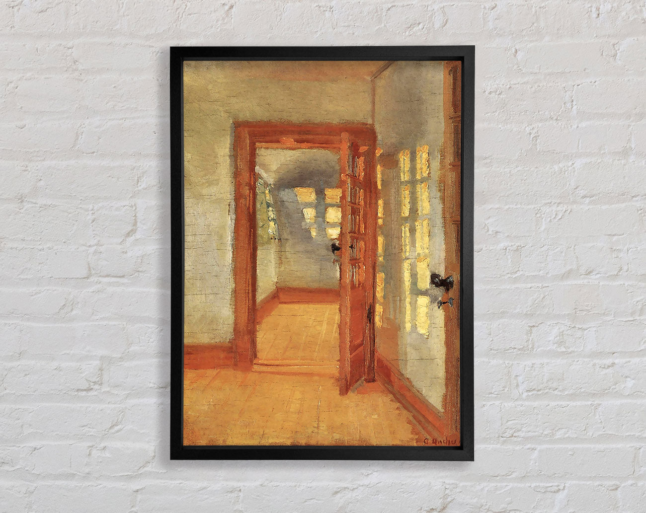 Anna Ancher House Framed Print