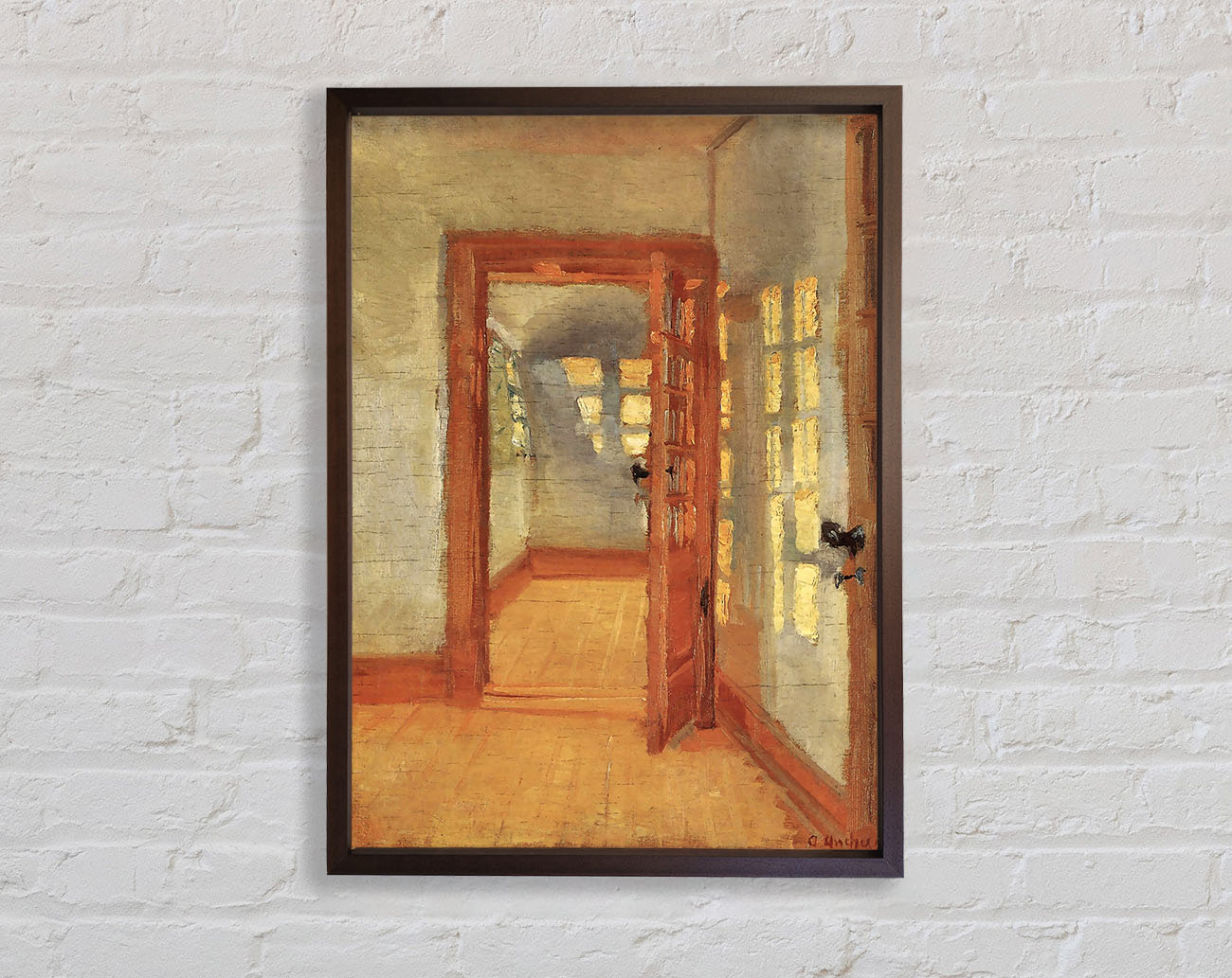 Anna Ancher House Framed Print
