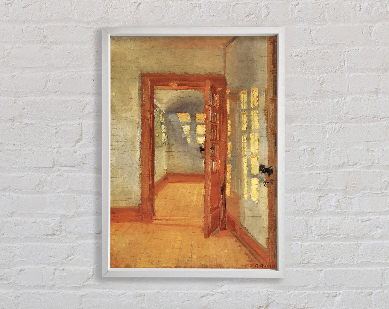 Anna Ancher House Framed Print