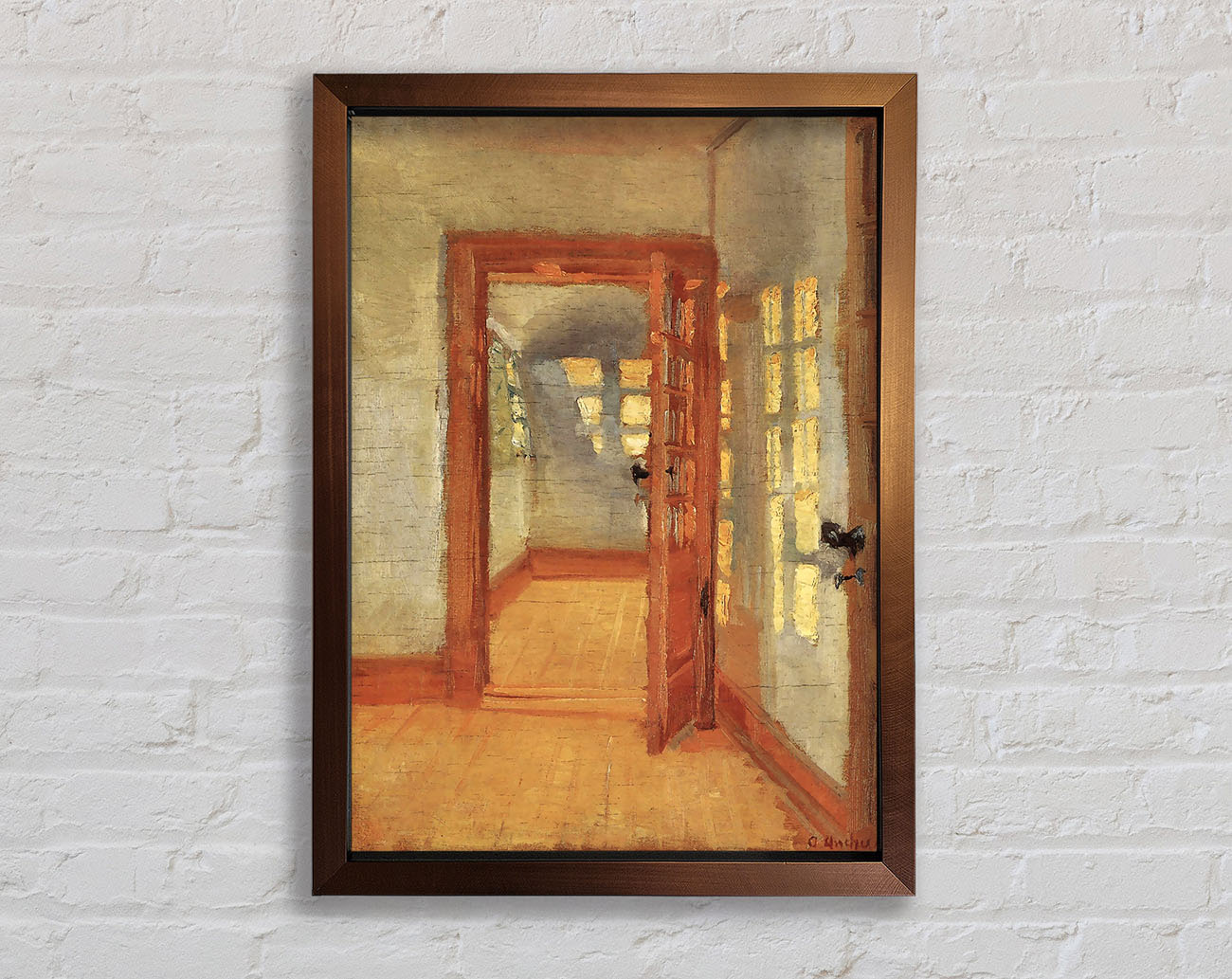 Anna Ancher House Framed Print