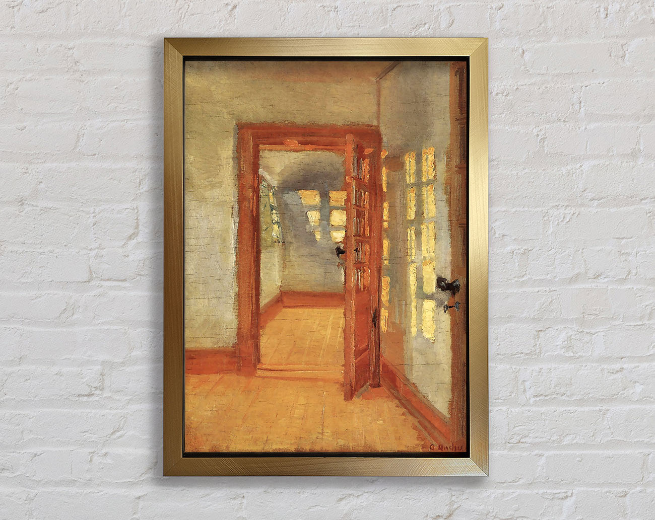 Anna Ancher House Framed Print
