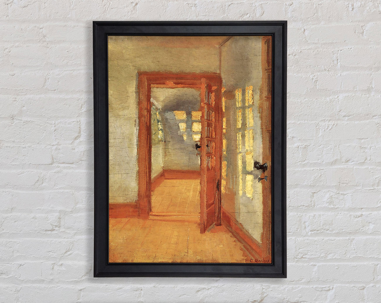 Anna Ancher House Framed Print