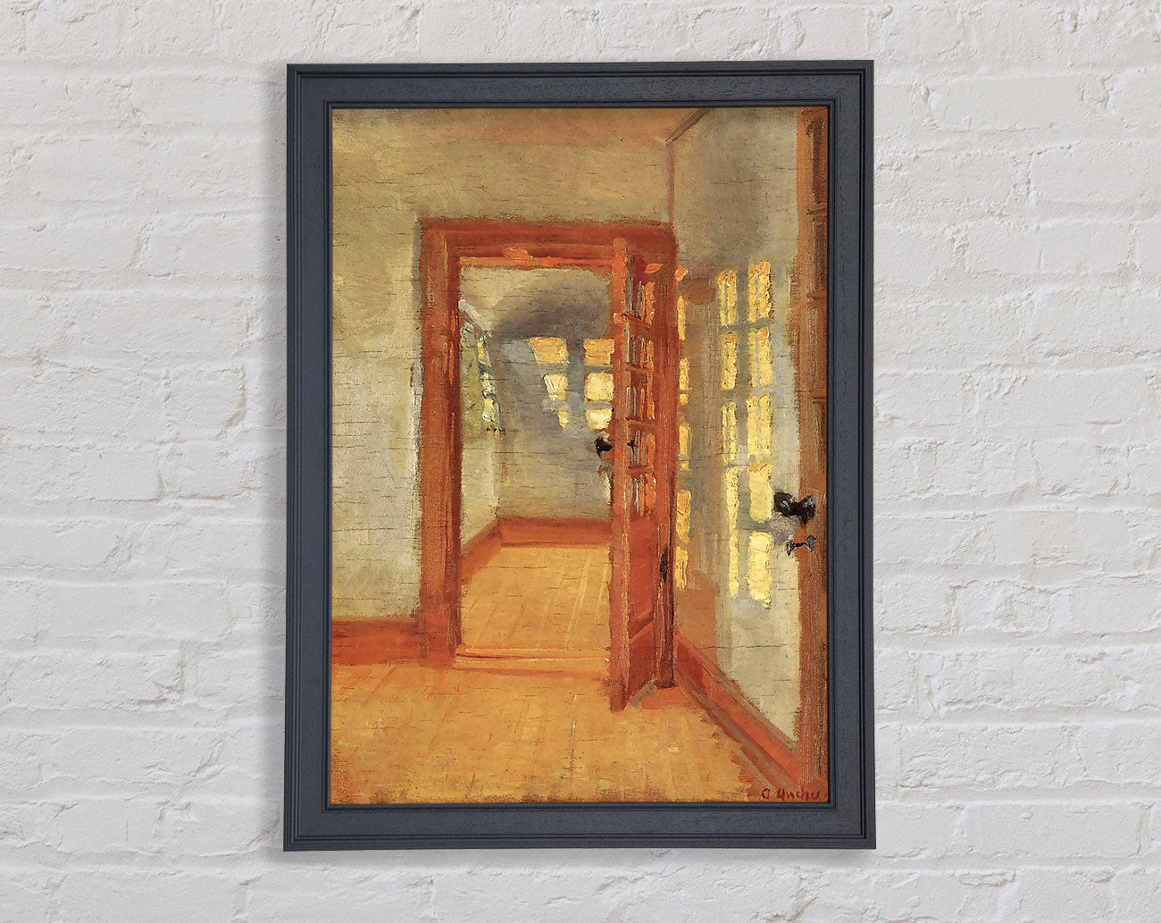 Anna Ancher House Framed Print