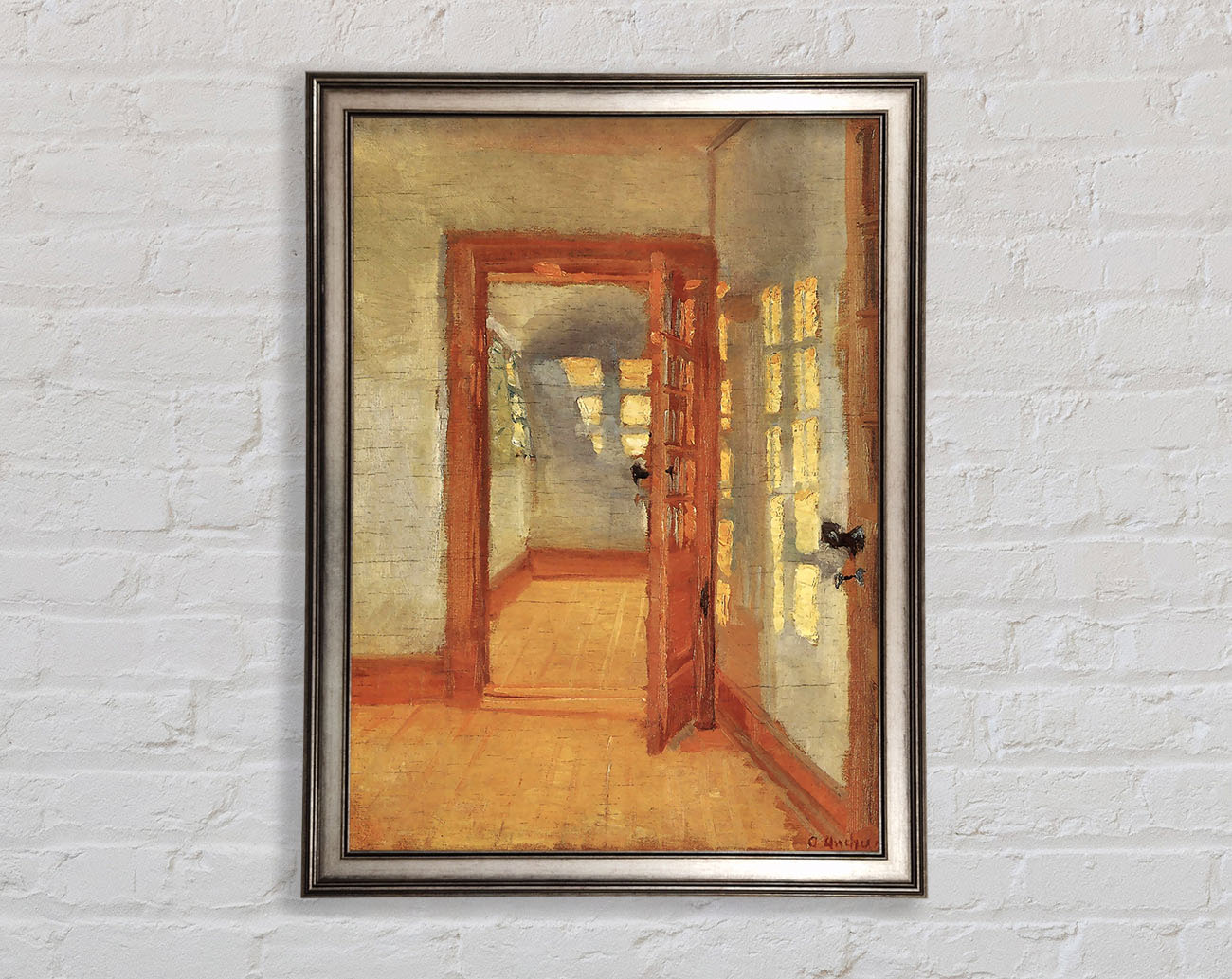 Anna Ancher House Framed Print
