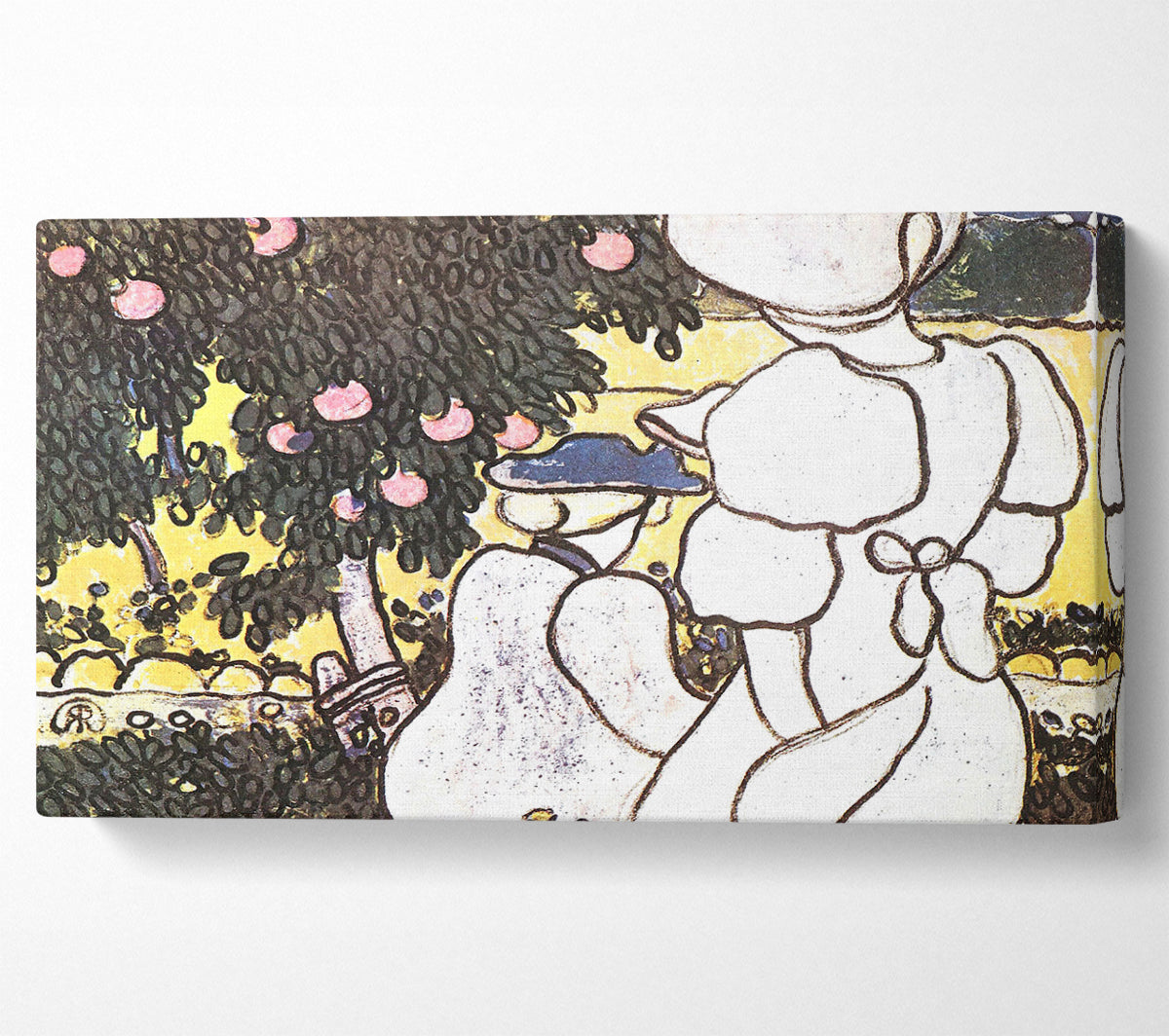 Joseph Rippl-Ronai Illustration To Les Vierges 1 Canvas Wall Art