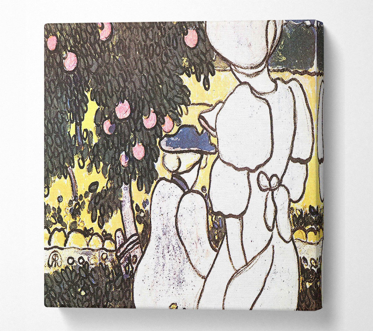 Joseph Rippl-Ronai Illustration To Les Vierges 1 Canvas Wall Art