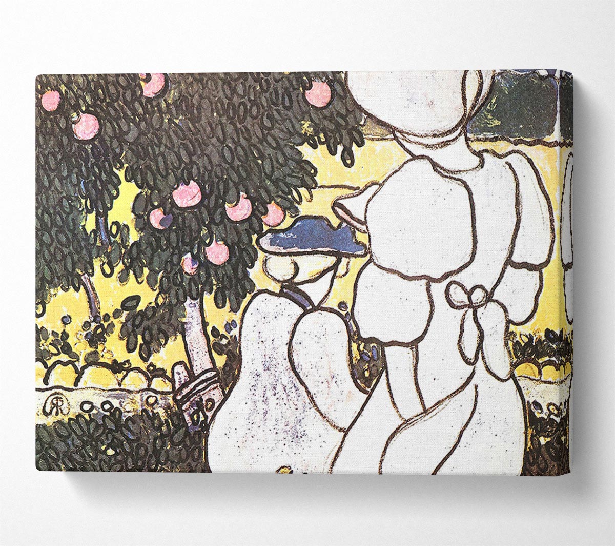Joseph Rippl-Ronai Illustration To Les Vierges 1 Canvas Wall Art